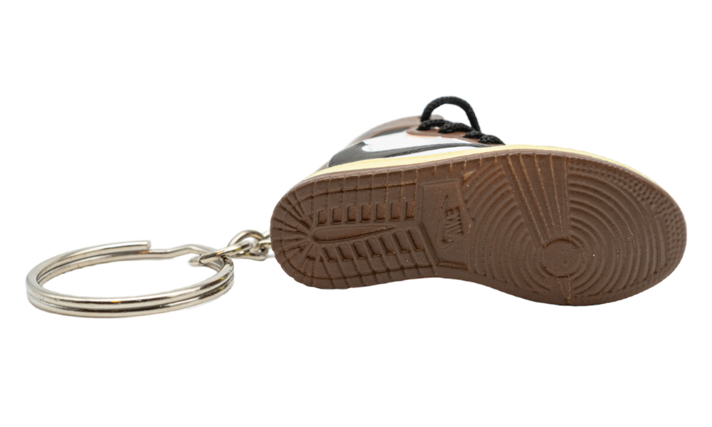 Keychain - Air Jordan 1 Retro High OG Travis Scott Mocha