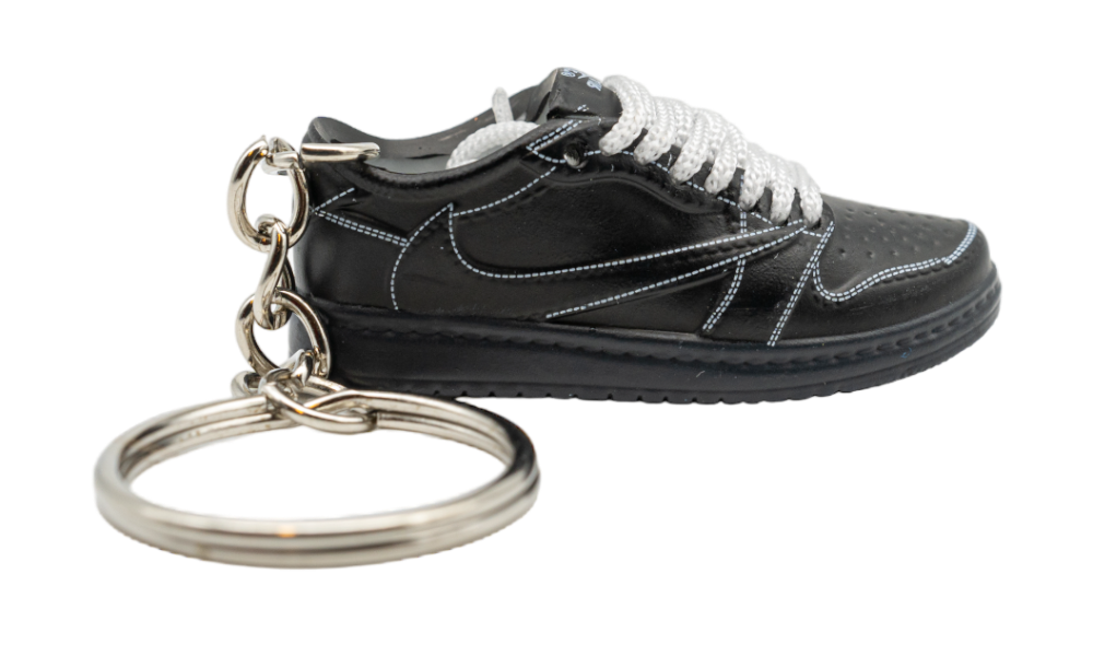 Keychain - Air Jordan 1 Retro Low OG Travis Scott Black Phantom