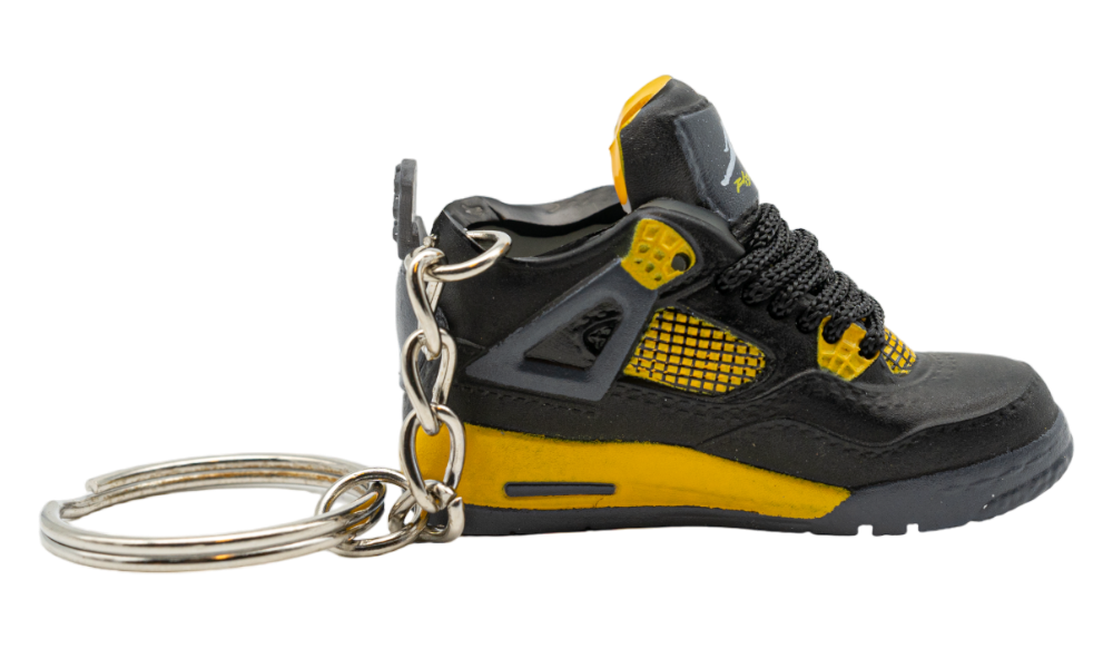 Breloc - Air Jordan 4 Retro Yellow Thunder