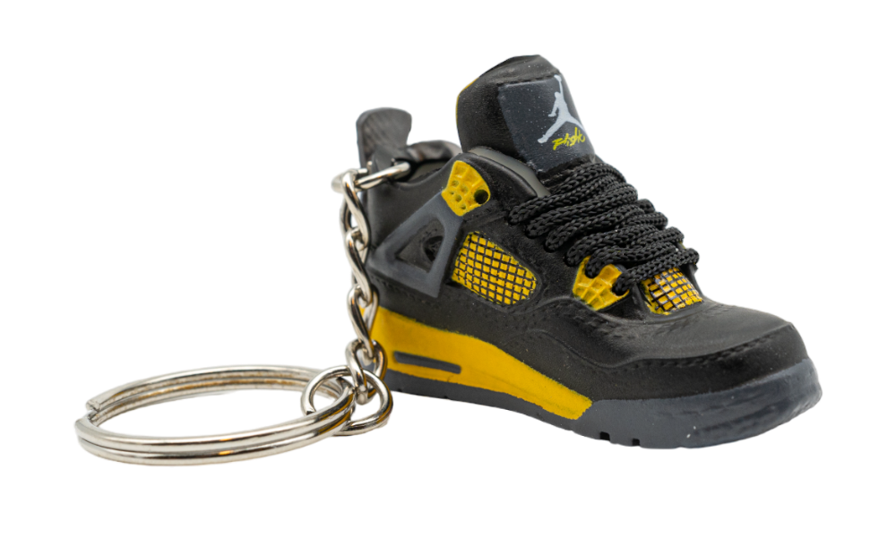 Breloc - Air Jordan 4 Retro Yellow Thunder