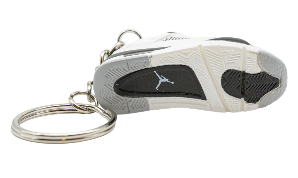 Keychain - Air Jordan 4 Retro Military Black