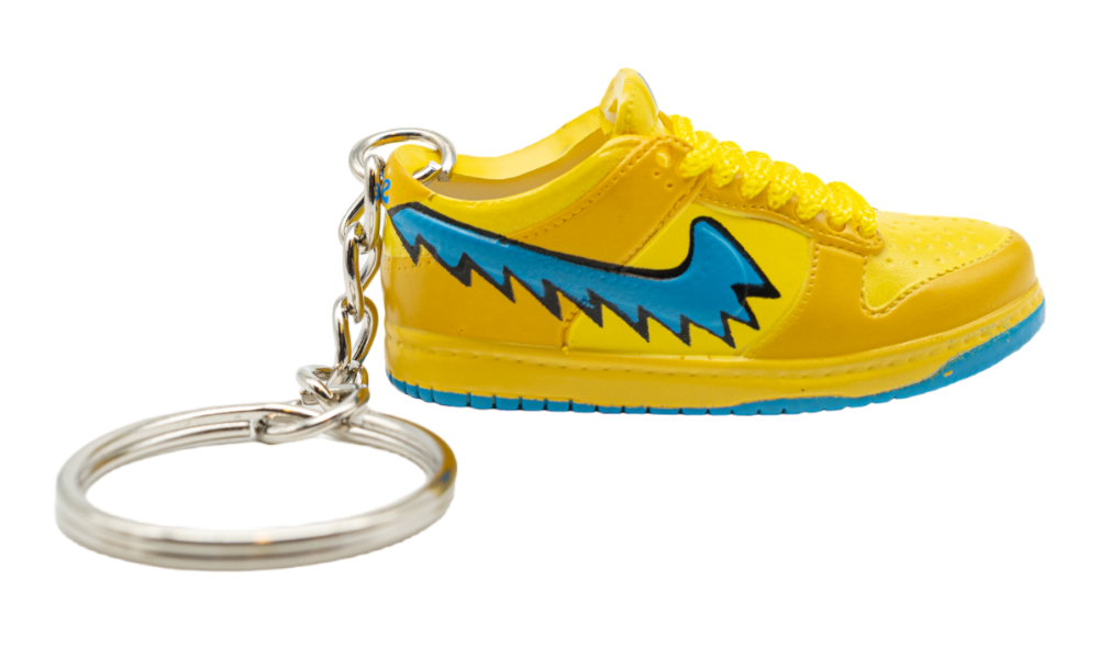 Keychain - Nike SB Dunk Low Grateful Dead Bears Yellow