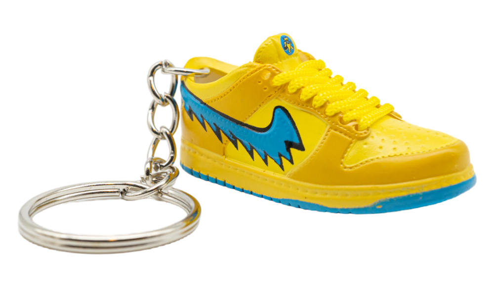 Keychain - Nike SB Dunk Low Grateful Dead Bears Yellow
