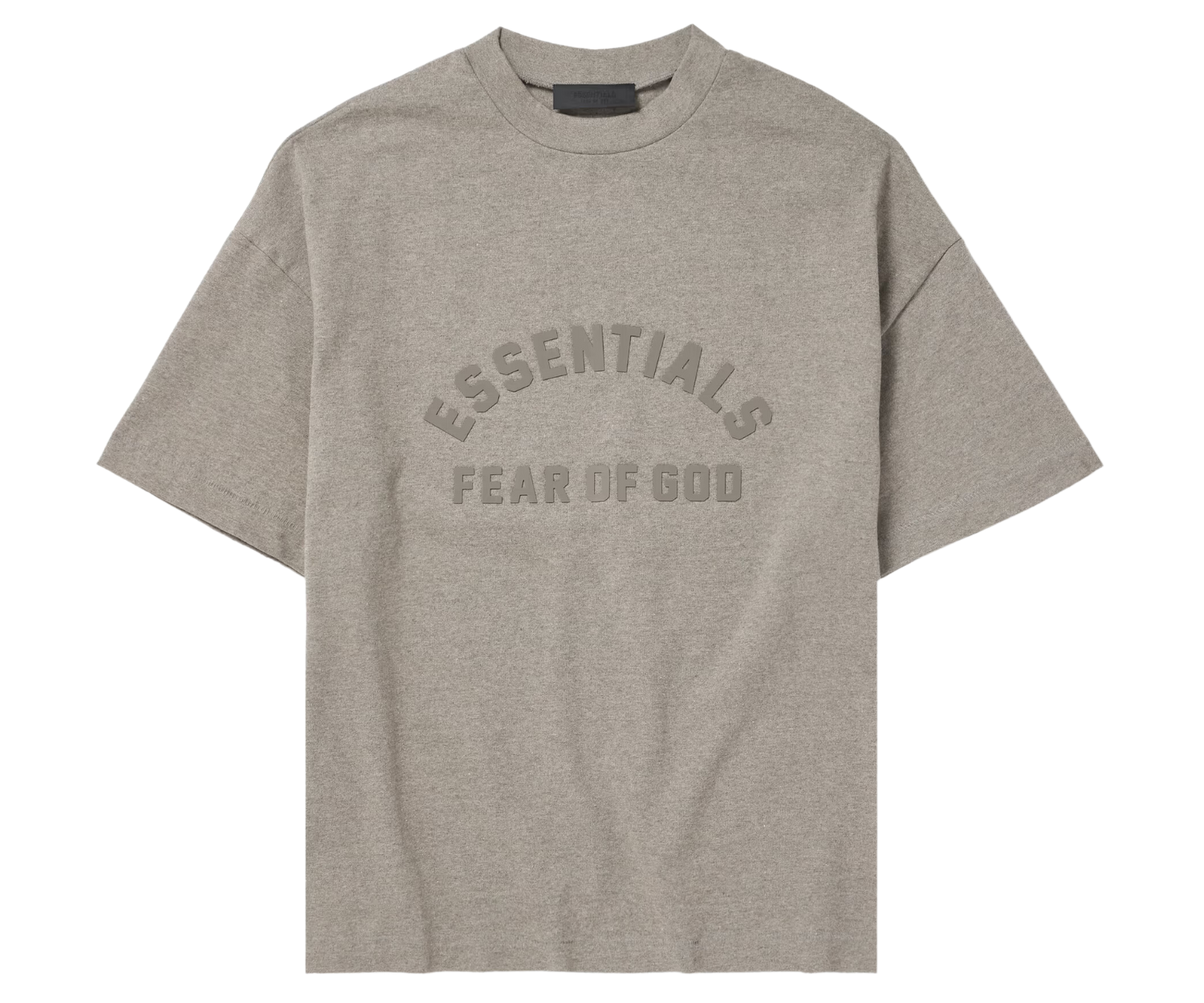 FEAR OF GOD ESSENTIALS Tricou din jerseu de bumbac aplicat cu siglă, ciupercă