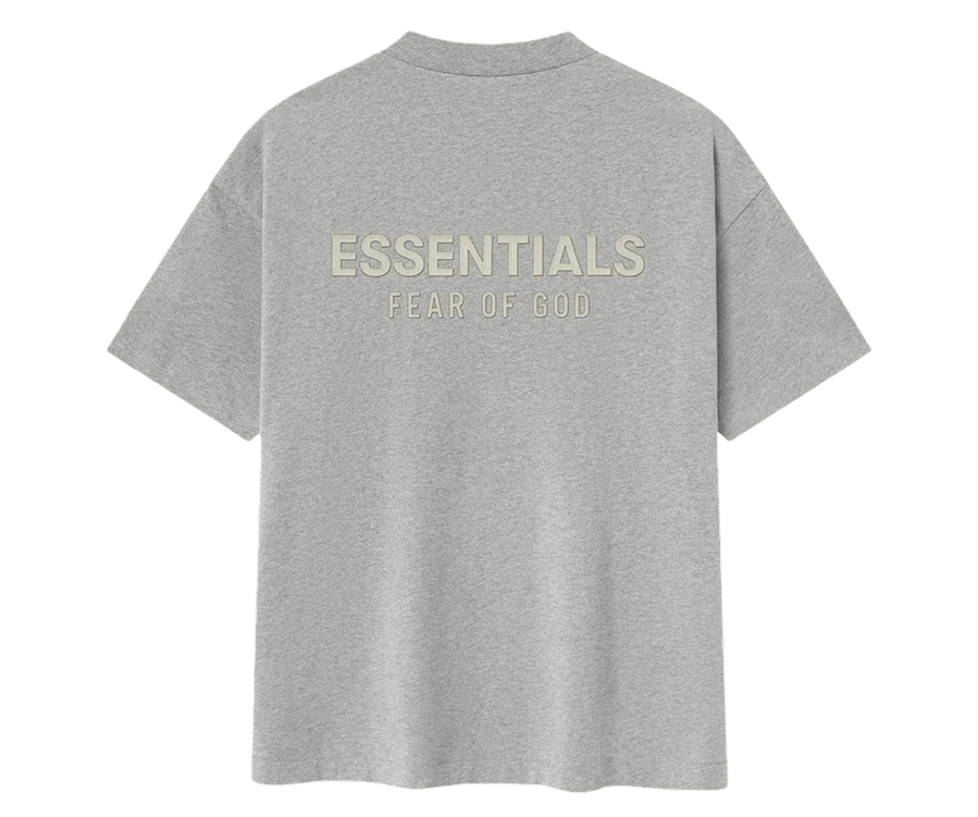 Fear Of God Essentials 2025 Tee 'Concrete Heather'