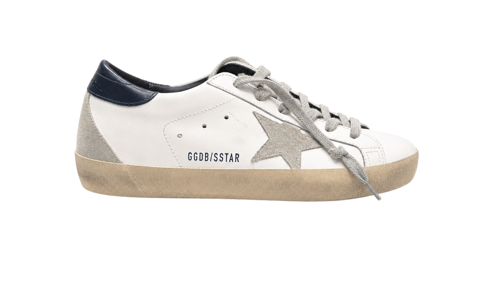 Golden Goose Superstar Suede Star Blue Heel