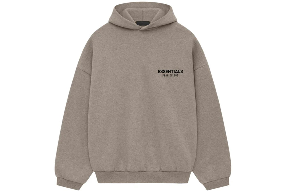 Fear of God Essentials Fleece Hoodie (FW24) Heather Gray