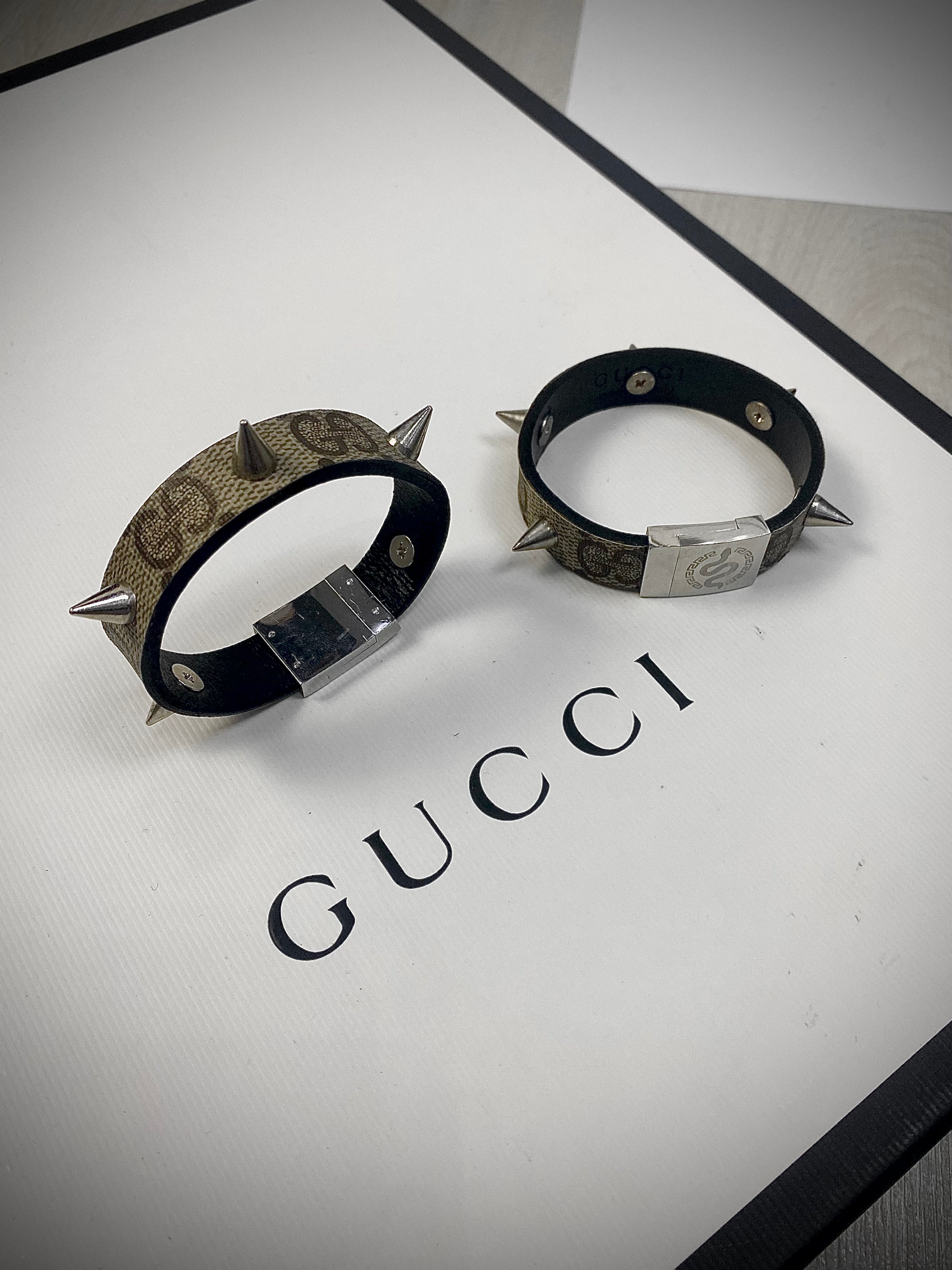 Snake Customs Karkötő - Gucci brown - Spike