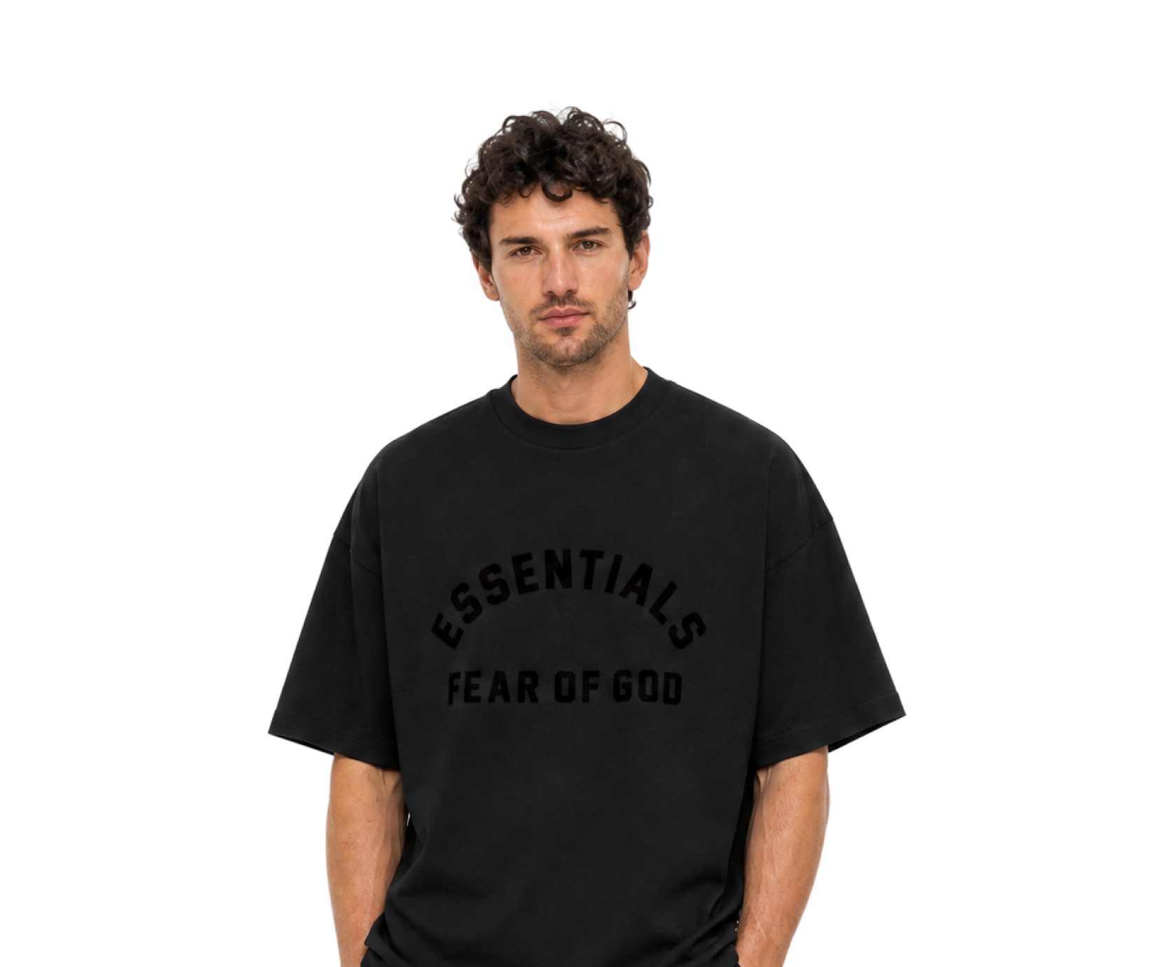 Logo-Appliquéd Cotton-Blend Jersey T-Shirt Black
