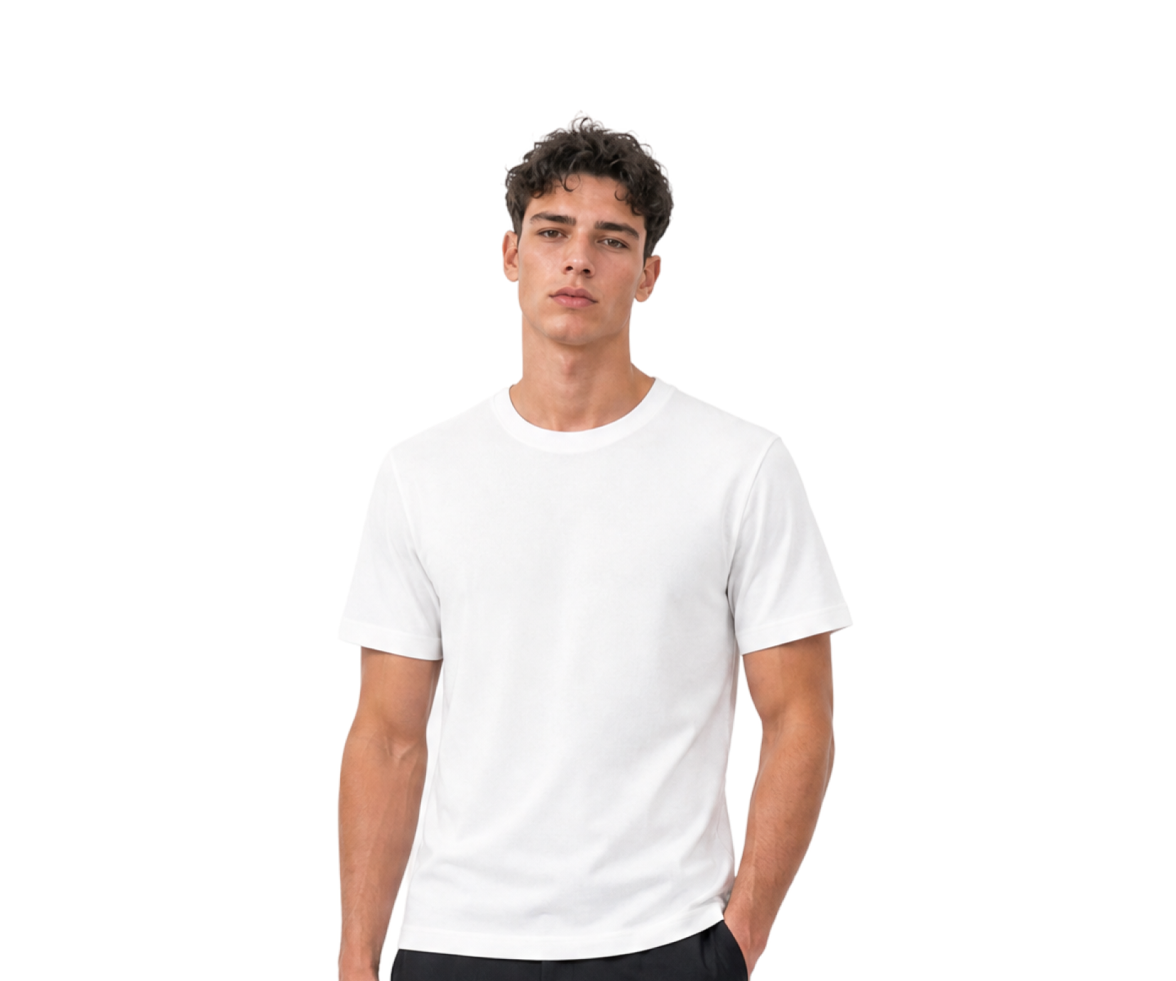 Logo-Appliquéd Cotton-Blend Jersey T-Shirt White