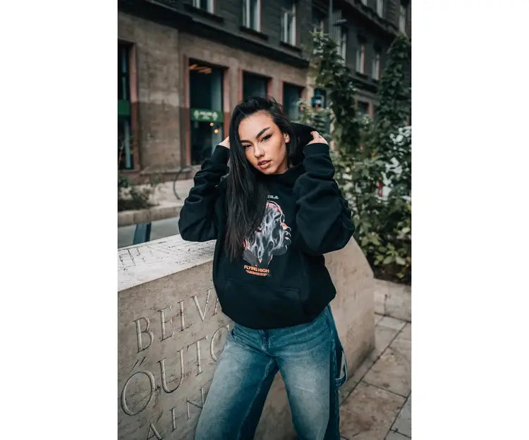 Flying High Heavy Oversize Hoodie