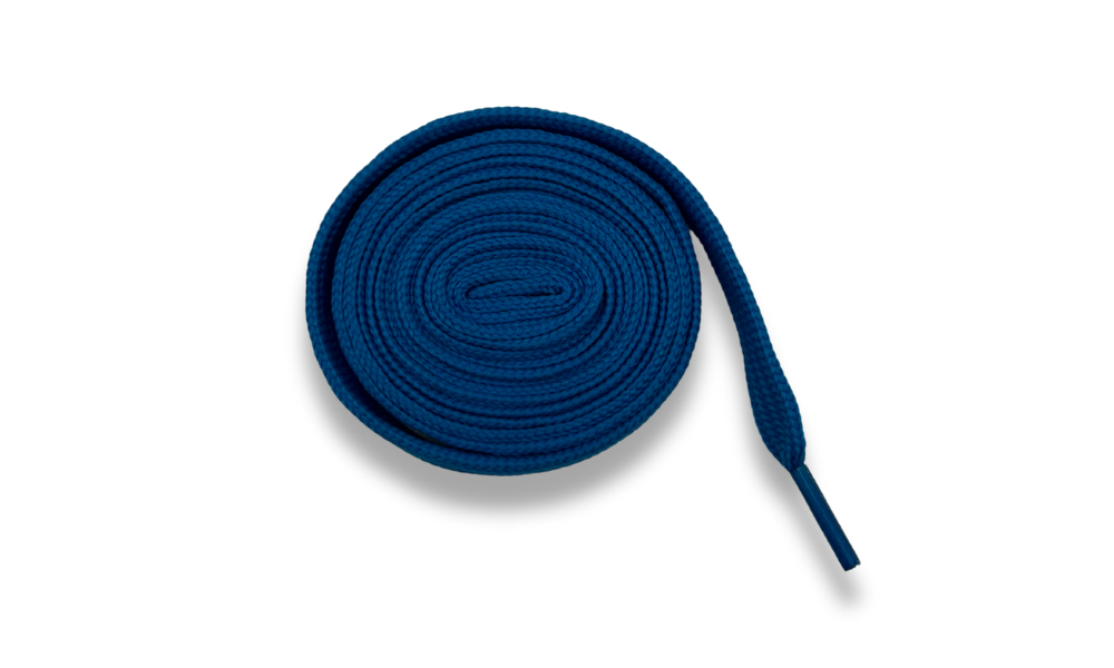 BLUE SHOELACES FOR SNEAKERS