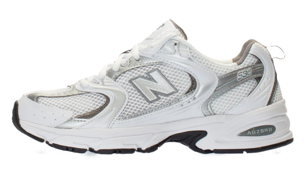 NEW BALANCE 530 WHITE SILVER METALLIC