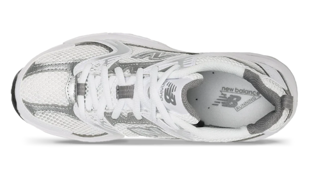 NEW BALANCE 530 WHITE SILVER METALLIC