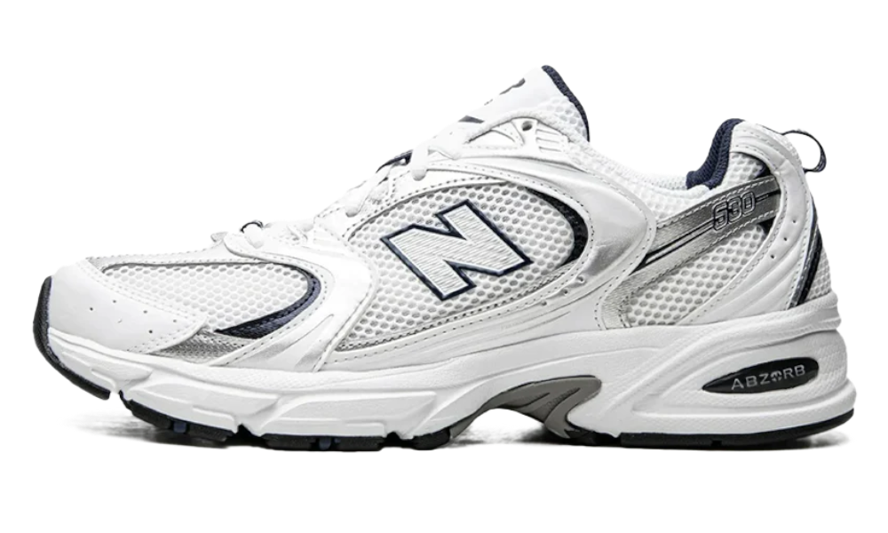 NEW BALANCE 530 WHITE SILVER NAVY