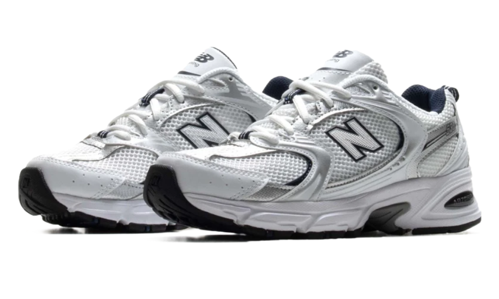 NEW BALANCE 530 WHITE SILVER NAVY