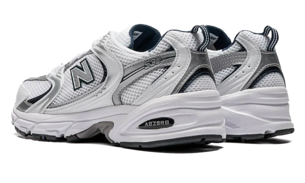 NEW BALANCE 530 WHITE SILVER NAVY