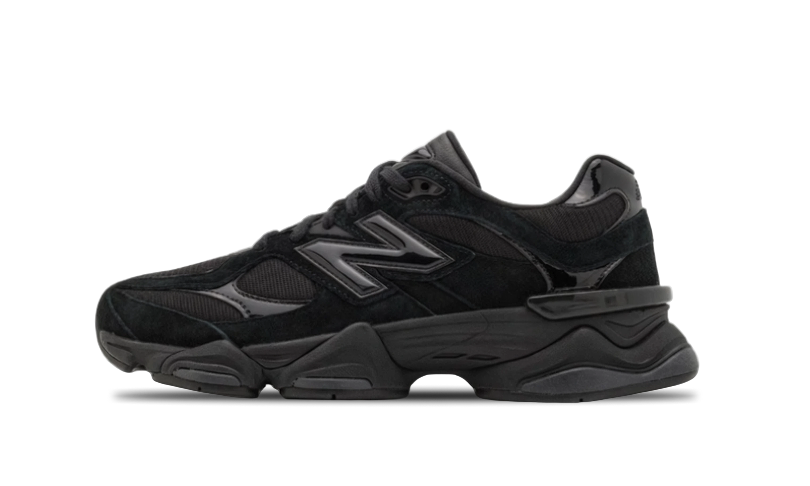 New Balance 9060 Triple Black Patent