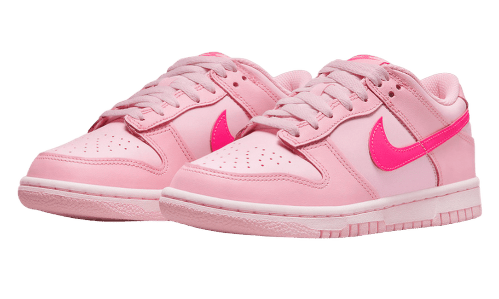 Nike Dunk Low Triple Pink sportcipő rózsaszín színben.