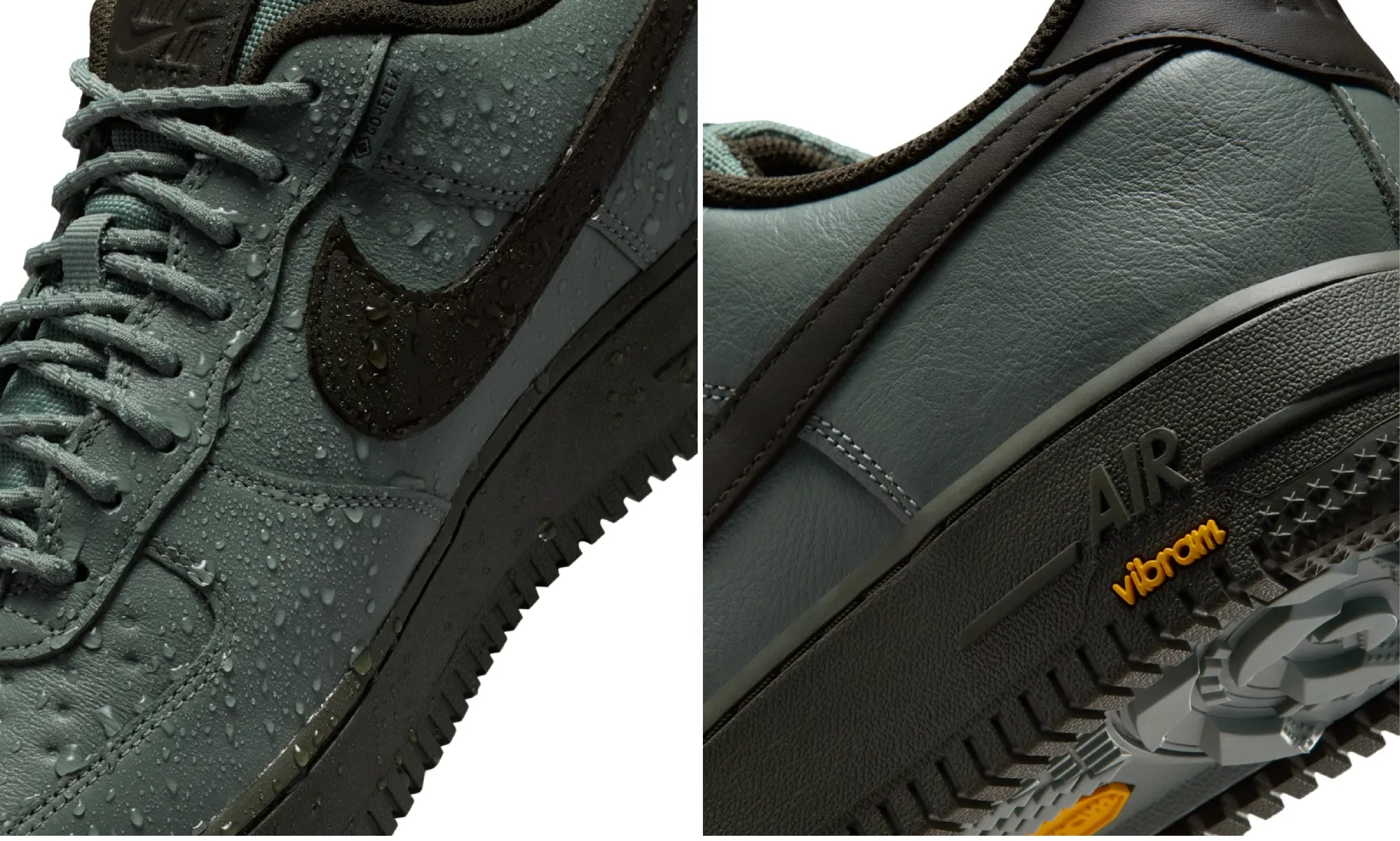 Nike Air Force 1 GORE-TEX Vibram "Clay Green"