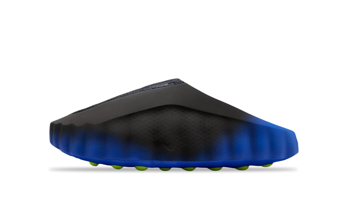Nike Mind 001 Flyknit Slide Hyper Royal Black