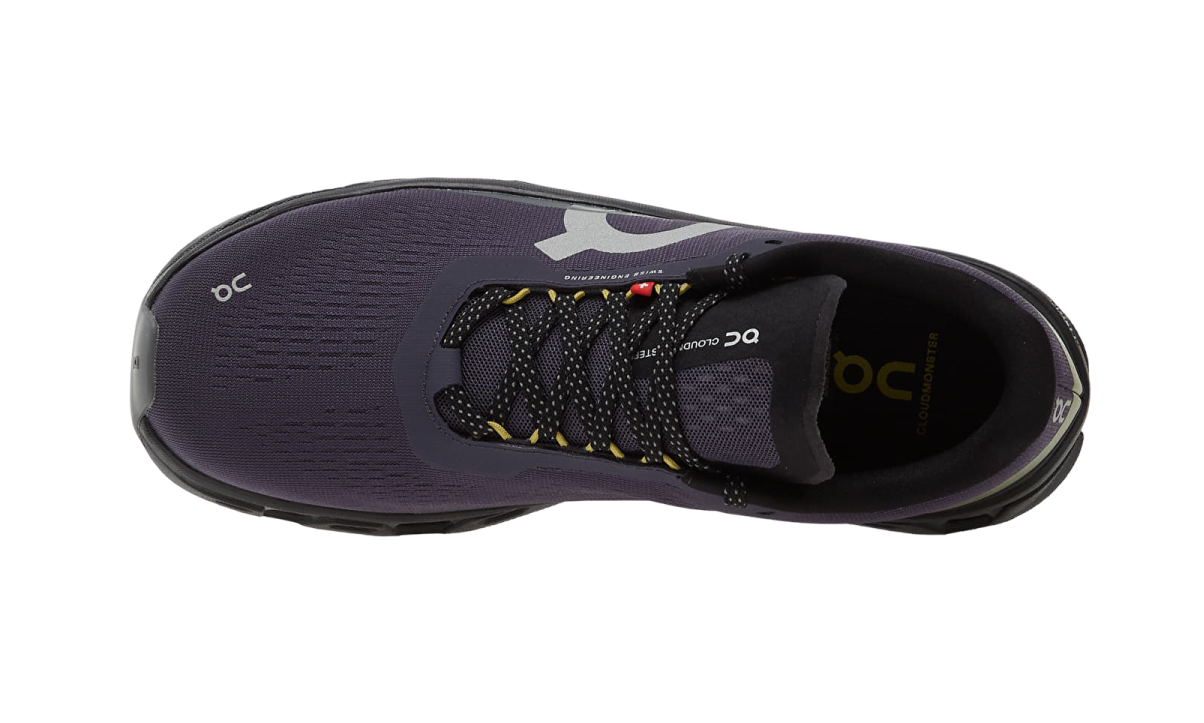On M Cloudmonster 1 Flint/ Black