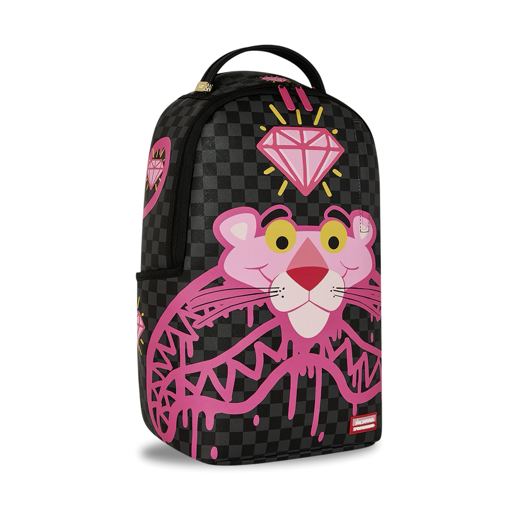 SPRAYGROUND PINK PANTHER DRIPPY DIAMONDS BACKPACK