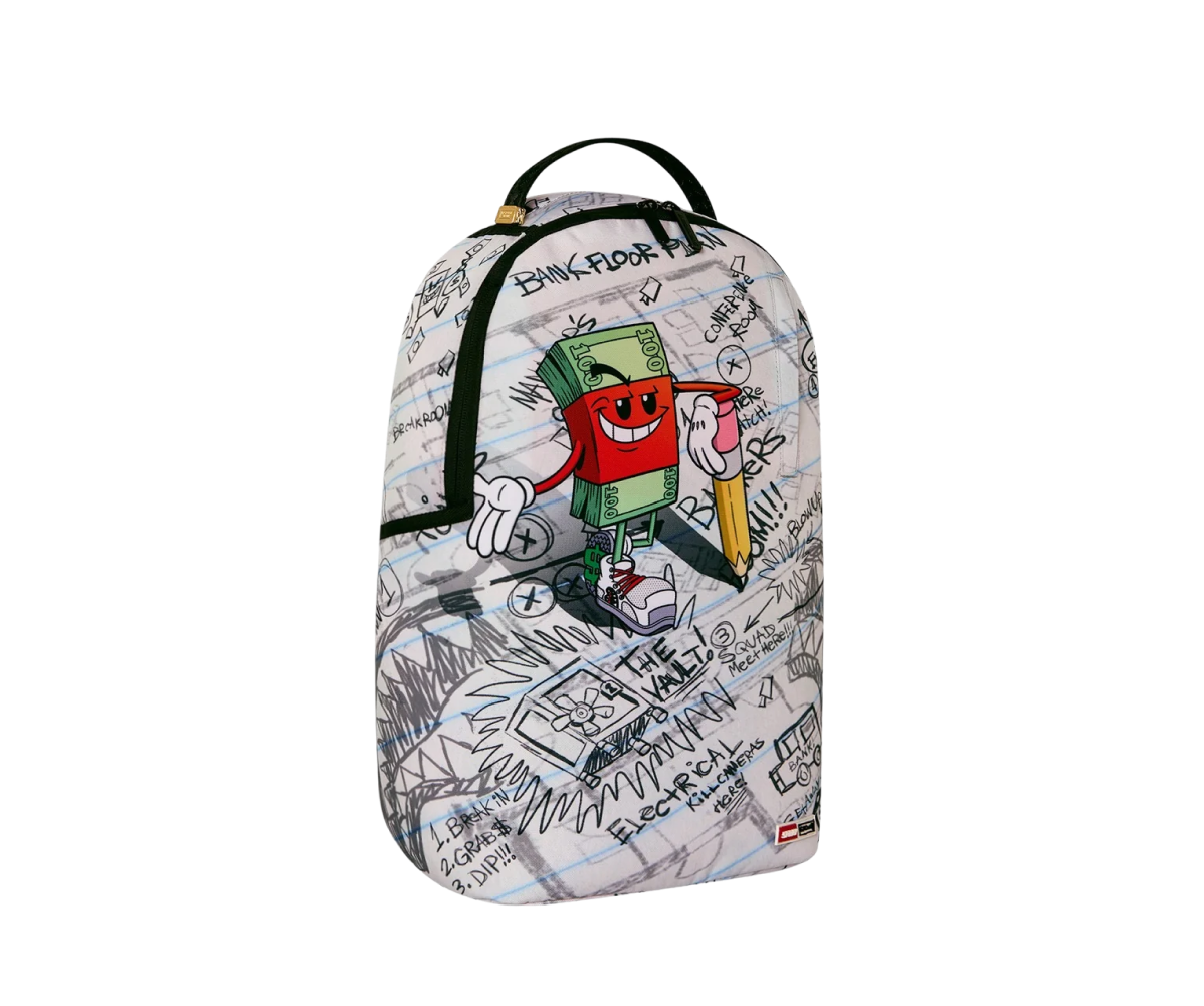 SPRAYGROUND Money Boy Pencil Doodles Backpack