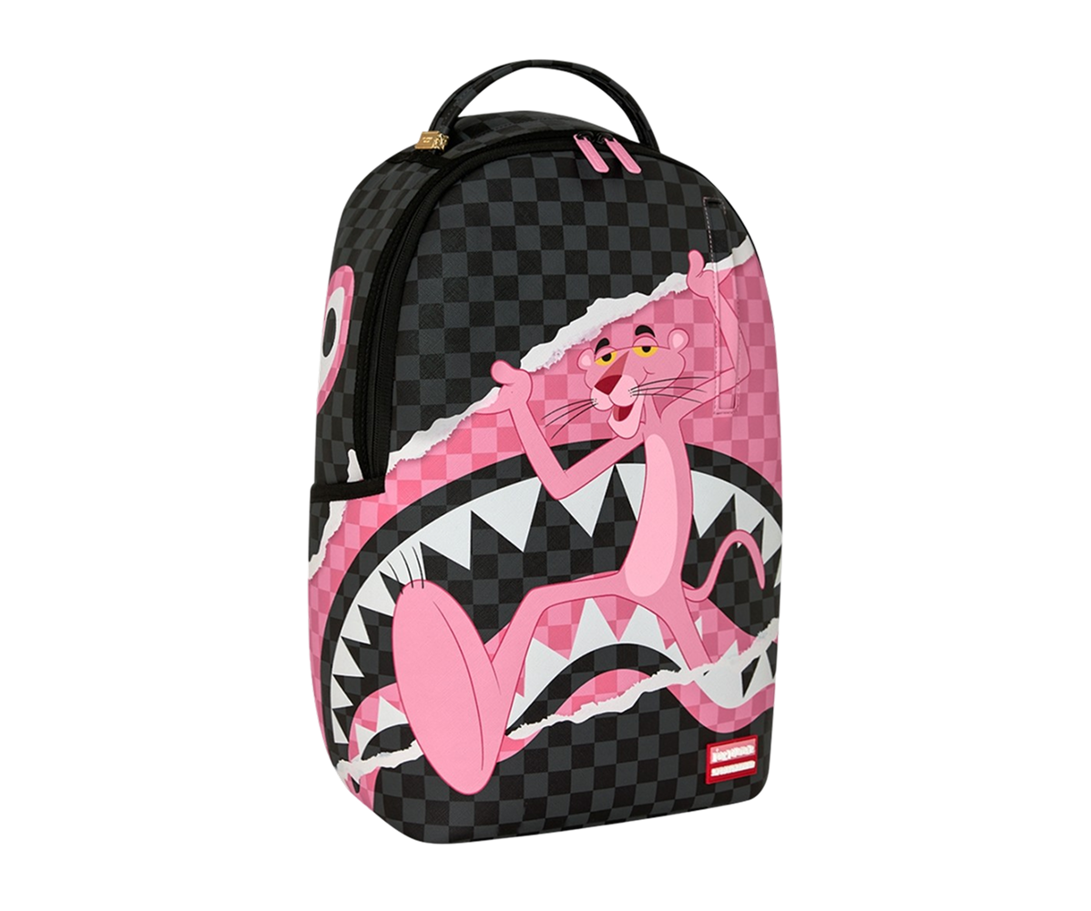 SPRAYGROUND PINK PANTHER ON THE RUN BACKPACK