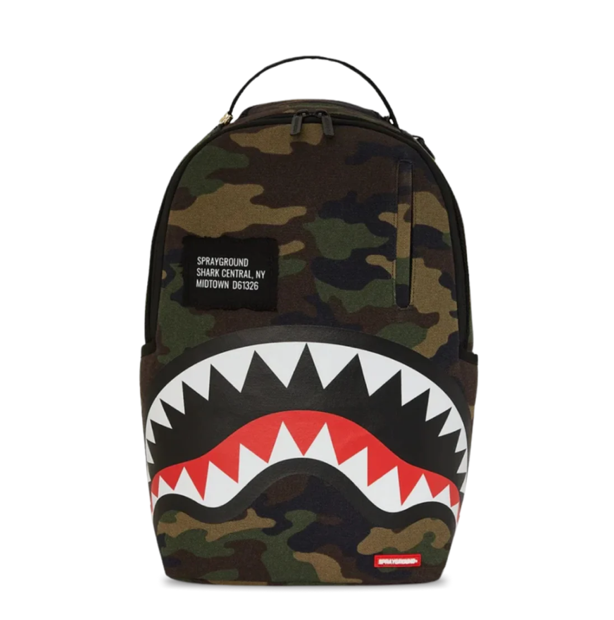 SPRAYGROUND SHARK CENTRAL CAMO DLXS BACKPACK