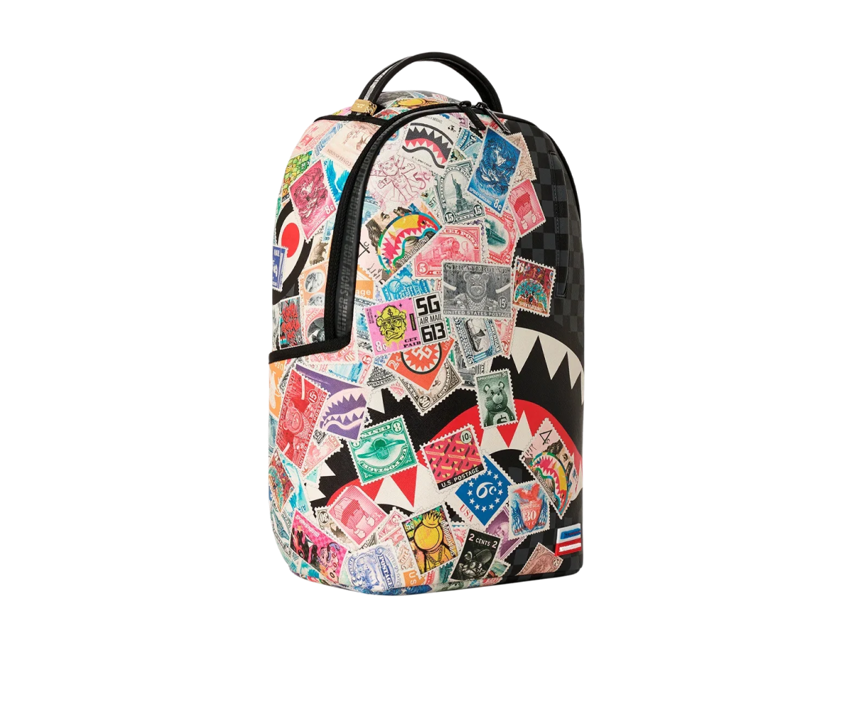 SPRAYGROUND USPS HALF STAMPS BACKPACK