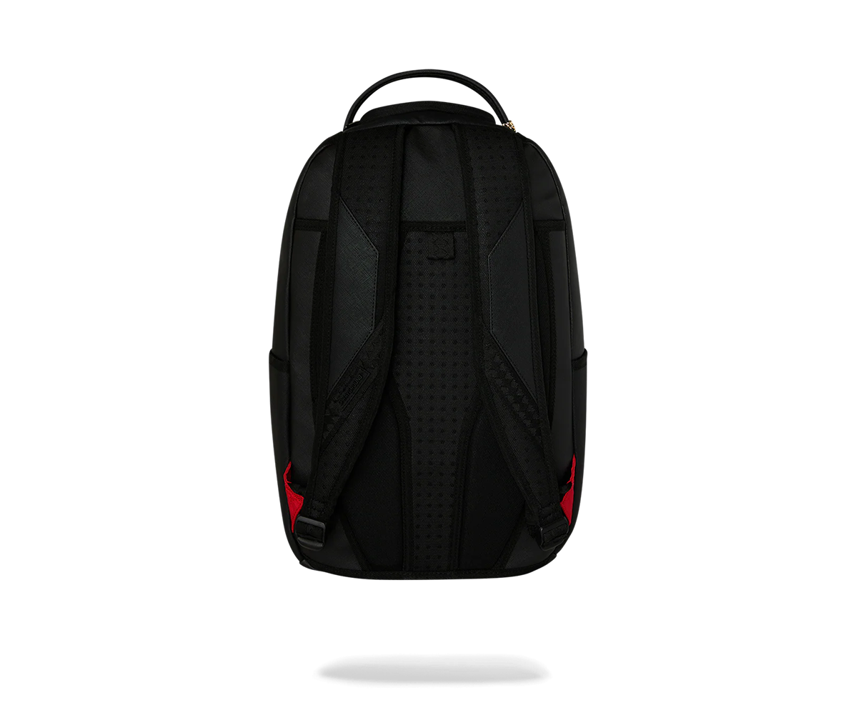 Sprayground Blacked Out Embossed Gold Tooth Backpack