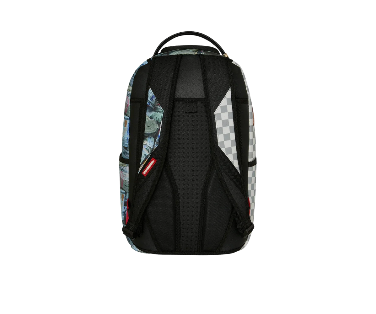 Sprayground CREAM CHECK FULL OF CASH BACKPACK