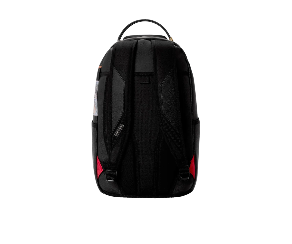 Sprayground Printed Hanging Stuff Backpack Black