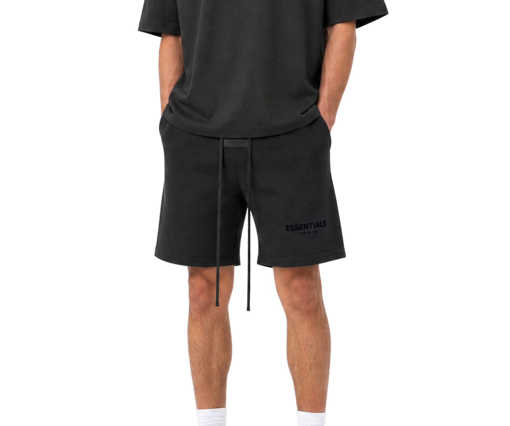 Pantaloni scurți din tricou Fear of God Essentials (SS22) Stretch Limo