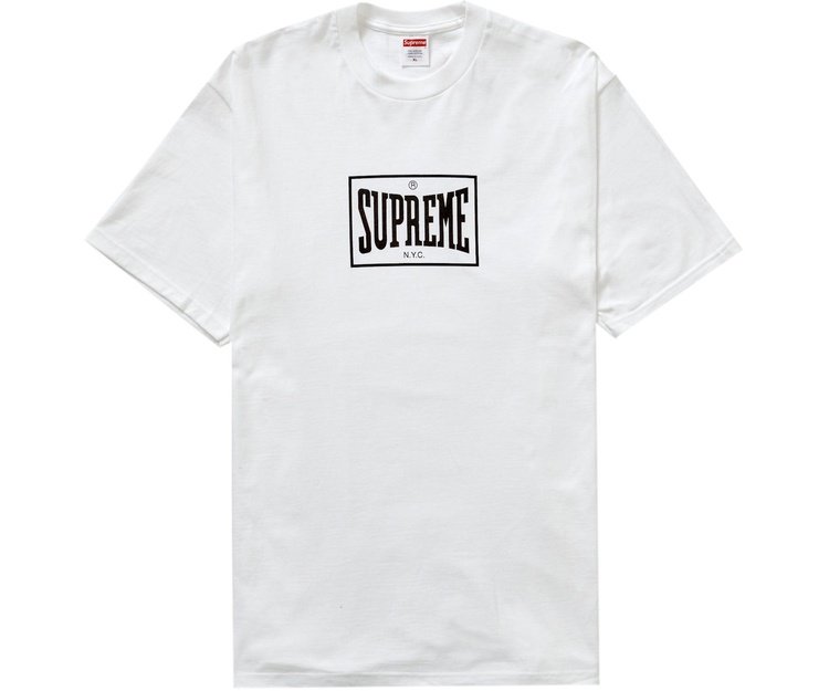 Supreme Warm Up T-Shirt White