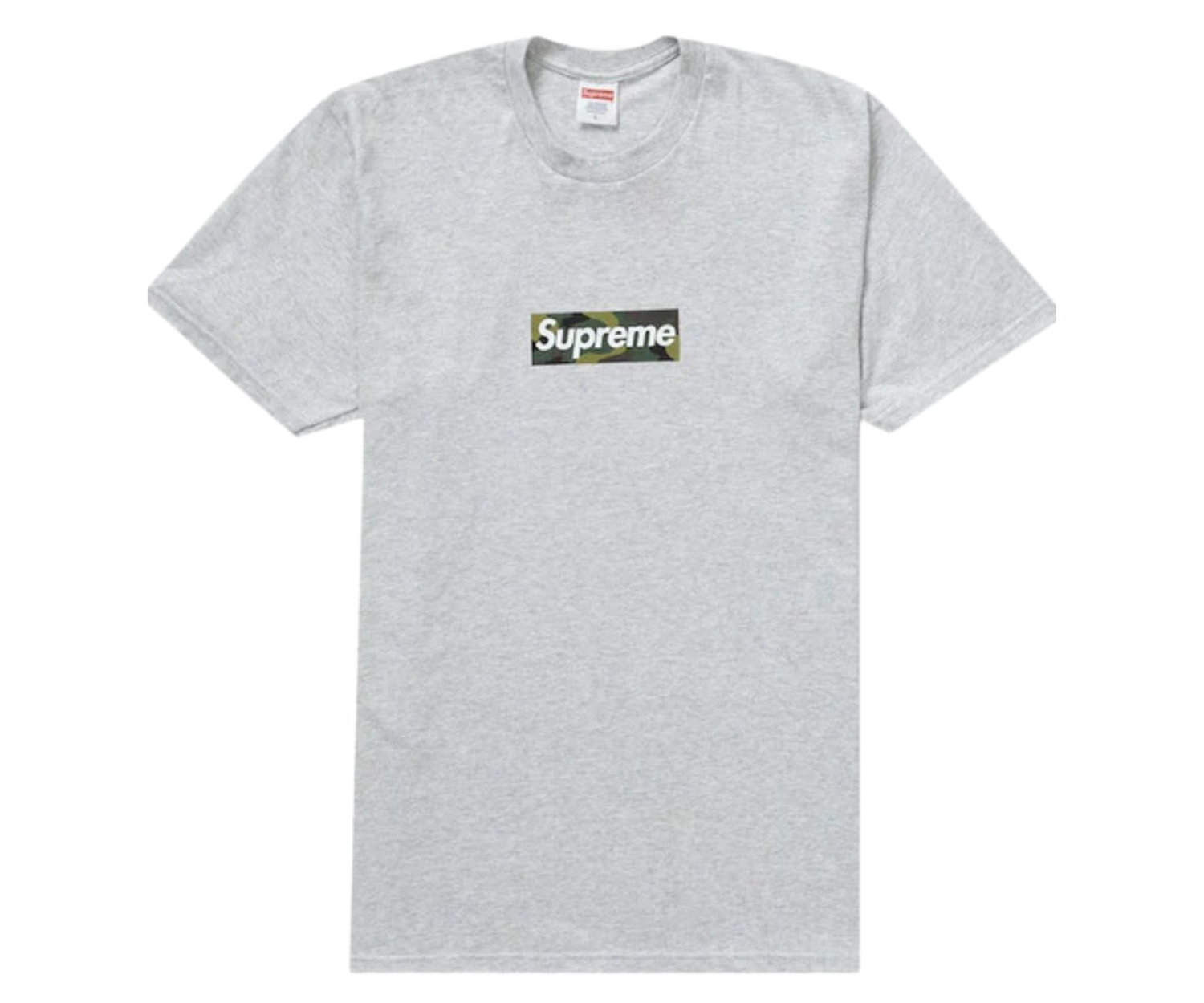 Tricou cu logo Supreme Box, cenușiu