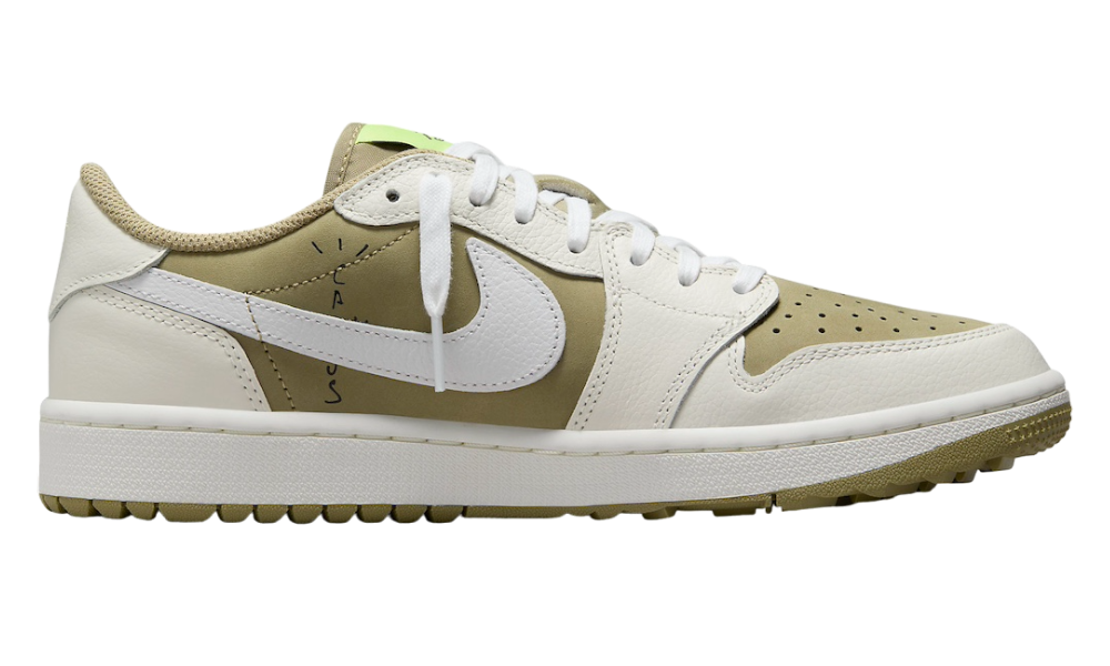 Air Jordan 1 Retro Low Golf x Travis Scott Neutral Olive