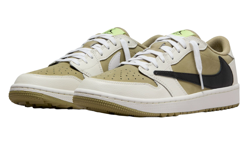 Air Jordan 1 Retro Low Golf x Travis Scott Neutral Olive