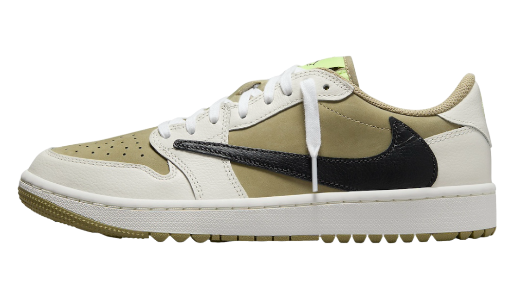 Air Jordan 1 Retro Low Golf x Travis Scott Neutral Olive