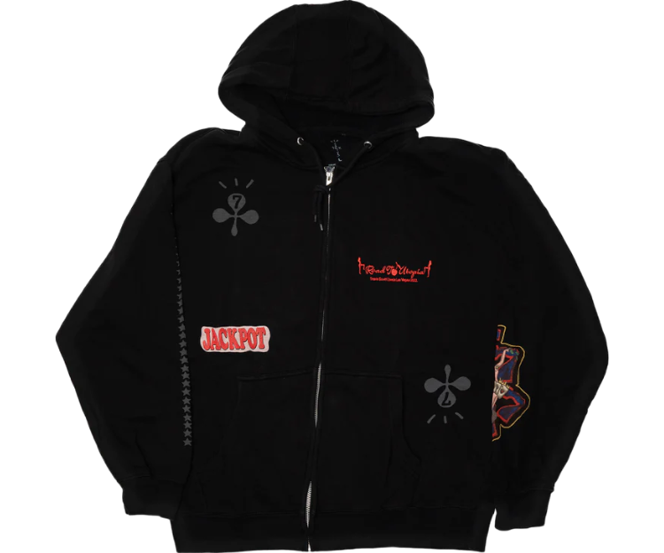 Travis Scott Aces Zip Up Hoodie