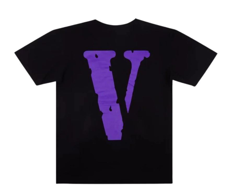 VLONE Staple T-Shirt Black Purple