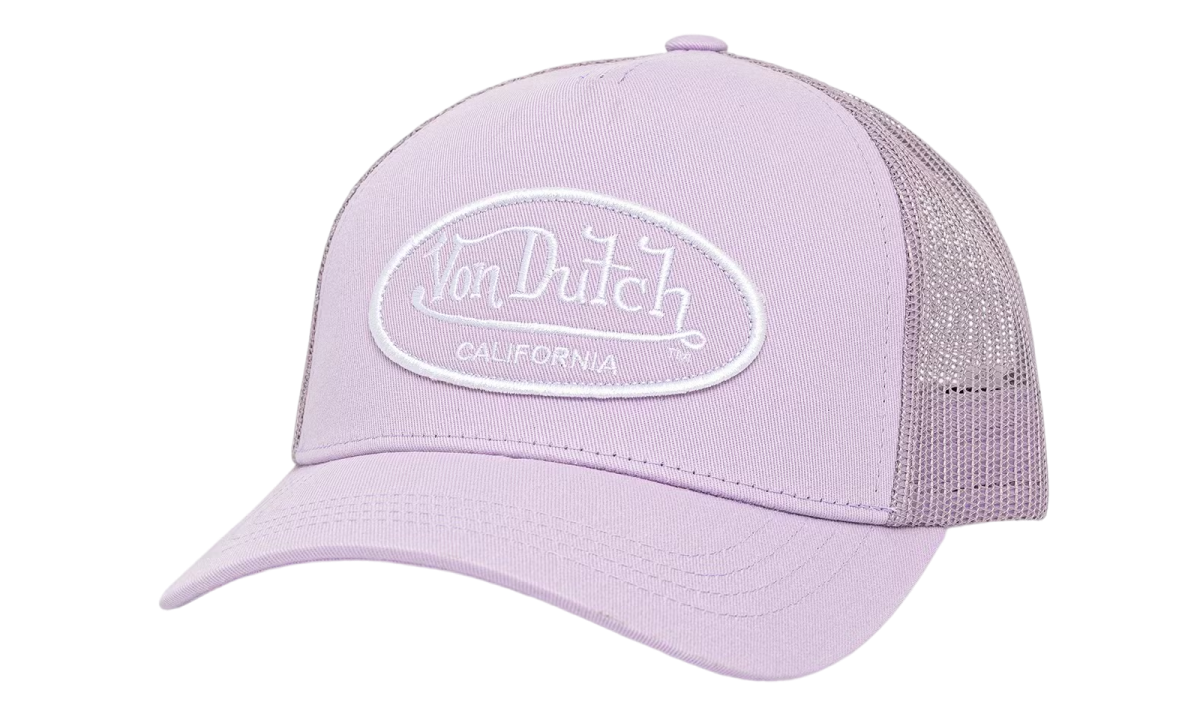 Von Dutch Trucker Cap Pink White
