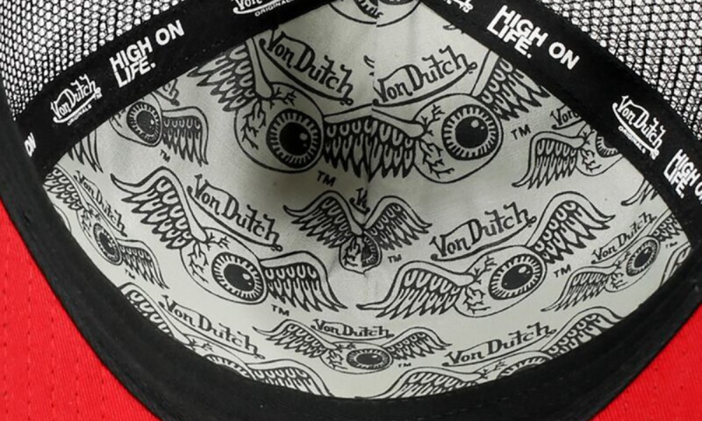 Von Dutch Boston Trucker Cap Grey Black