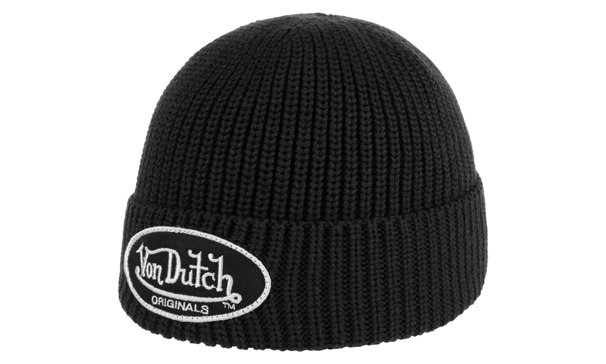 Von Dutch Beanie Black