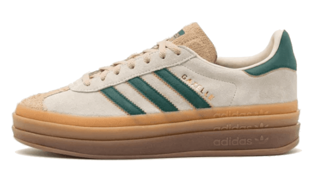 Adidas Gazelle Bold Magic Bej Verde Collegiate