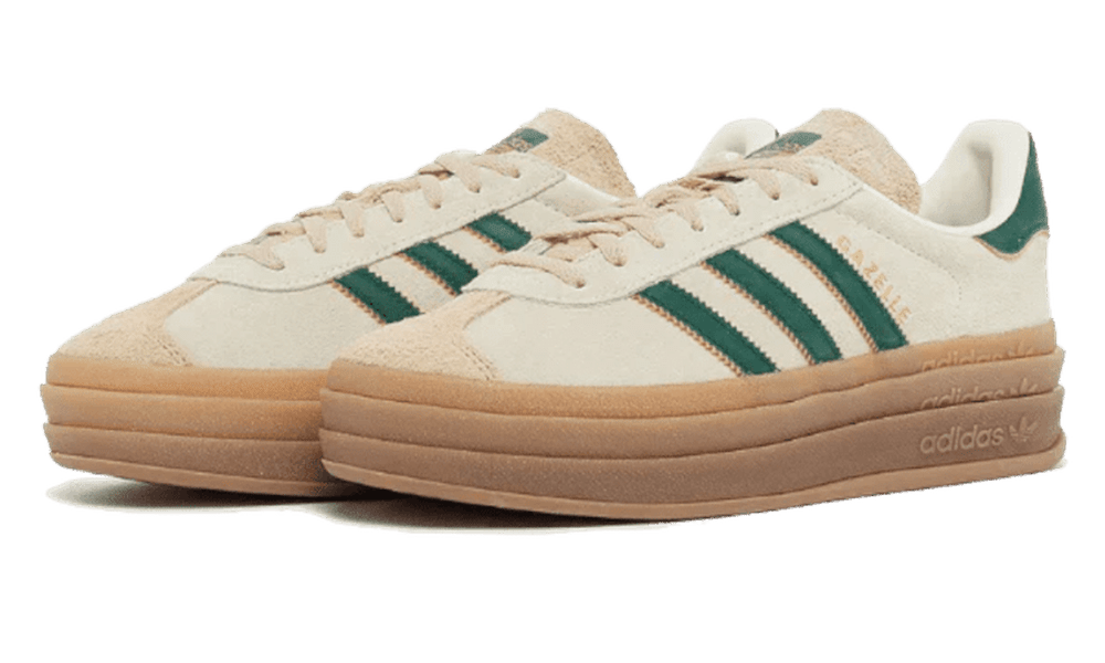 Adidas Gazelle Bold Magic Bej Verde Collegiate