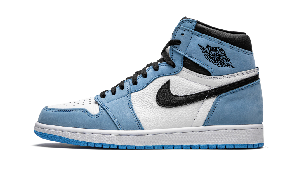 Air Jordan 1 Retro High White University Blue Black (42)