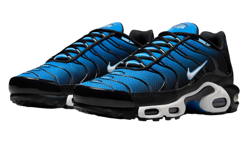 Nike Air Max Plus kék színátmenetes férfi cipő.