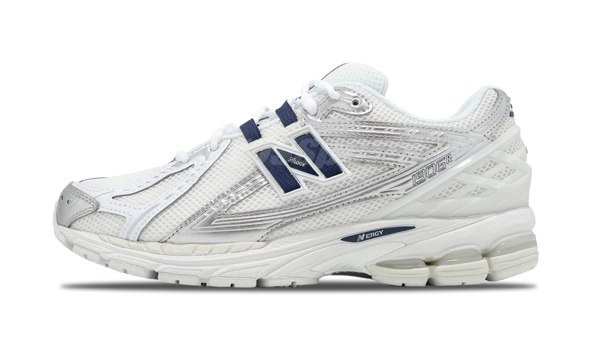 New Balance 1906R White Navy Silver Metallic